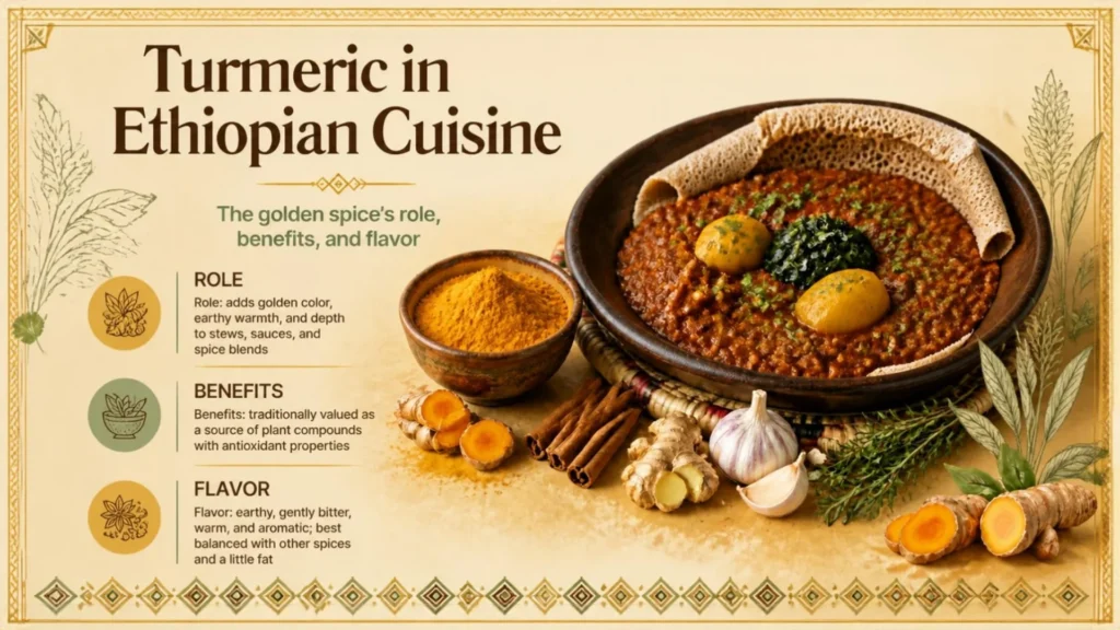 Turmeric in Ethiopian Cuisine:
