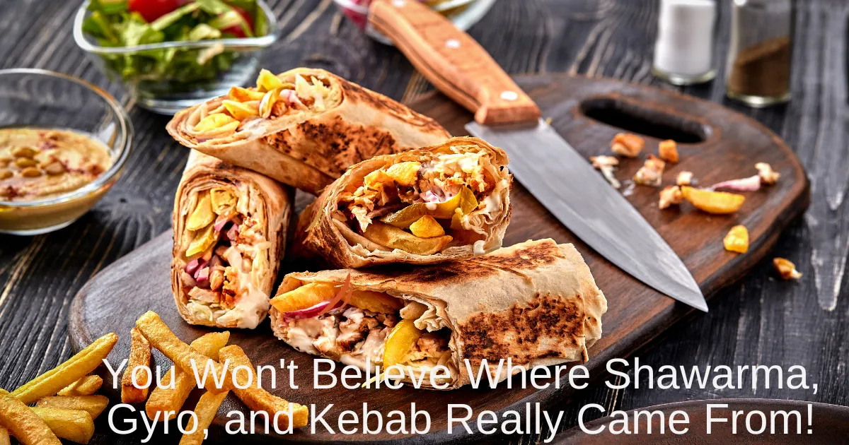 shawarma, gyro, kebab