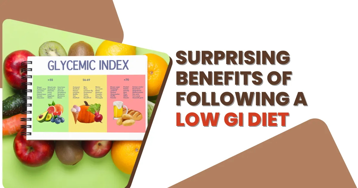 glycemic index, blood sugar management, energy levels