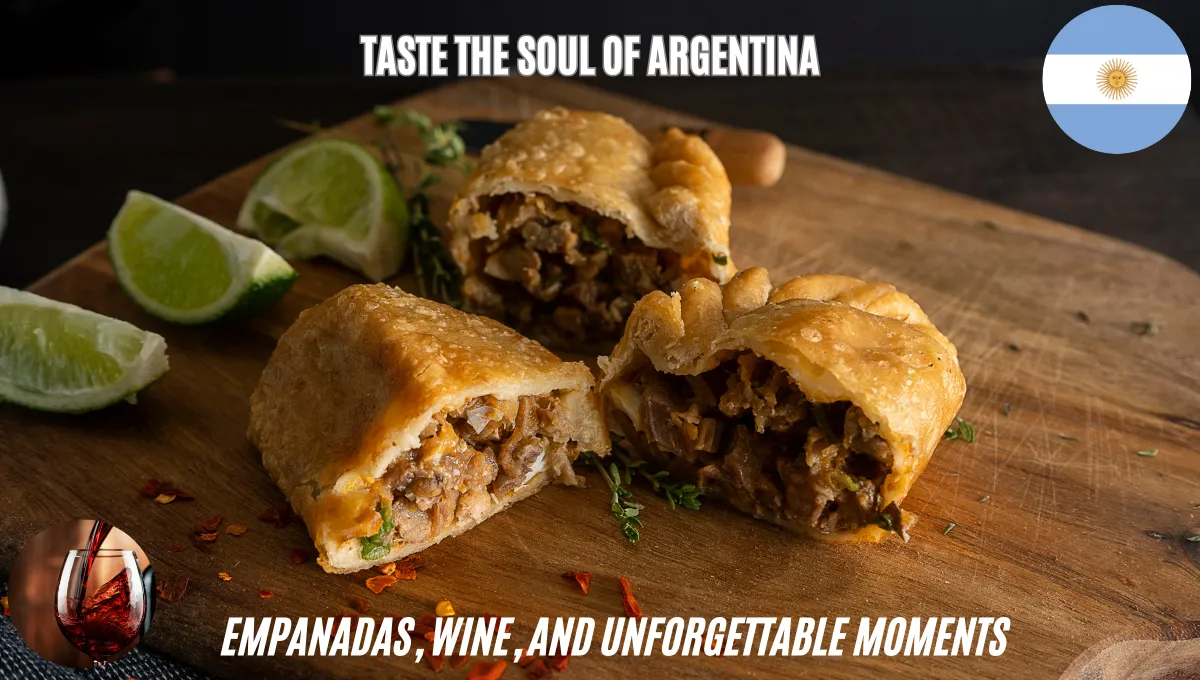 argentina, empanadas, wine