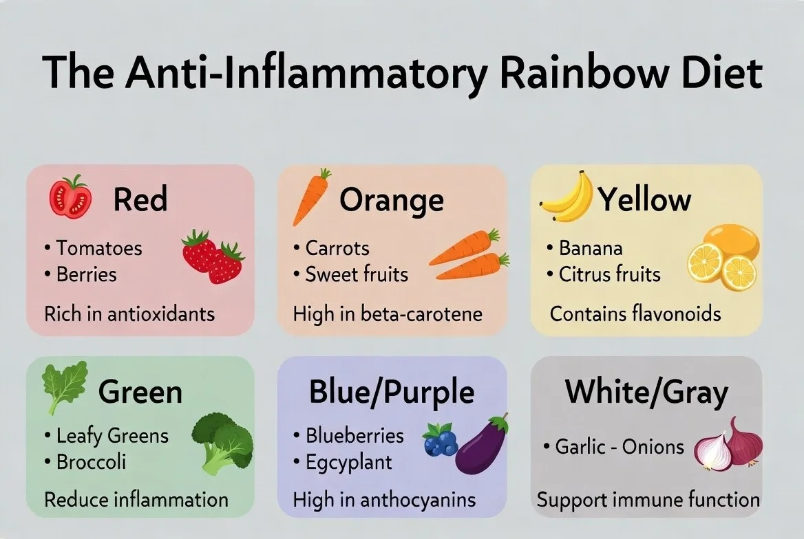 Anti-Inflammatory Rainbow Diet