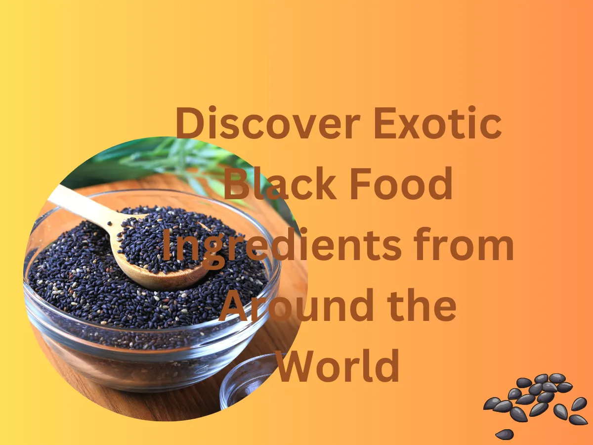 Attractive And Trendy Black Foods In Innovative Cuisine
