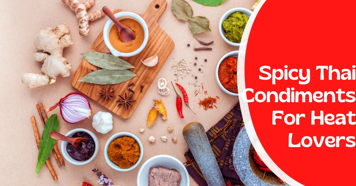 Benefits of Thai condiments for health