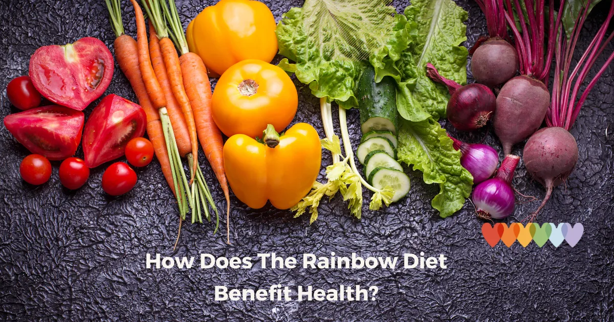 Rainbow diet, Colorful foods, Mediterranean Rainbow Diet