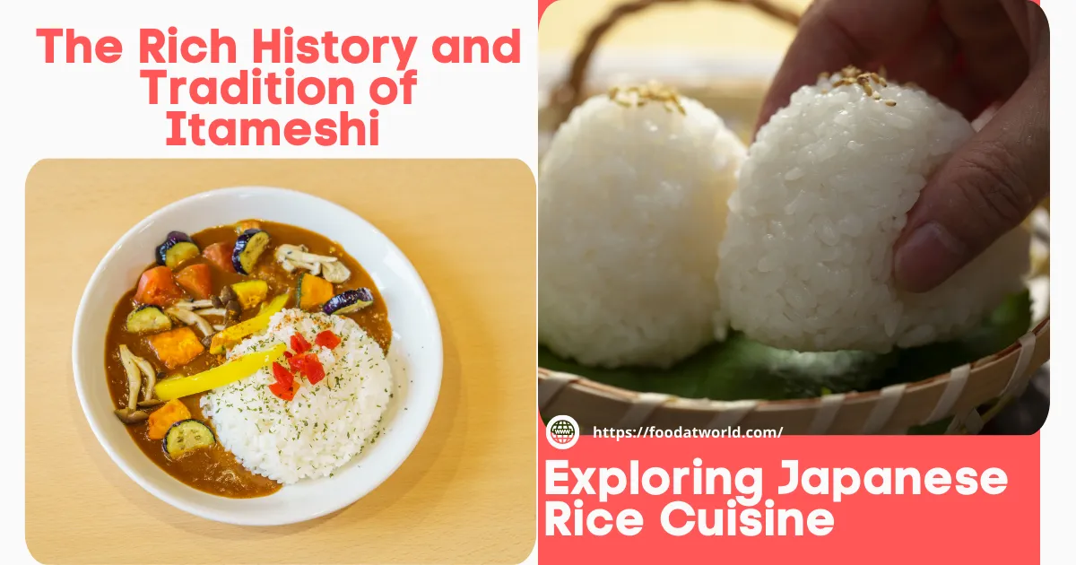 Itameshi Cuisine, Japanese Rice Dishes, Exploring the flavors of Itameshi cuisine