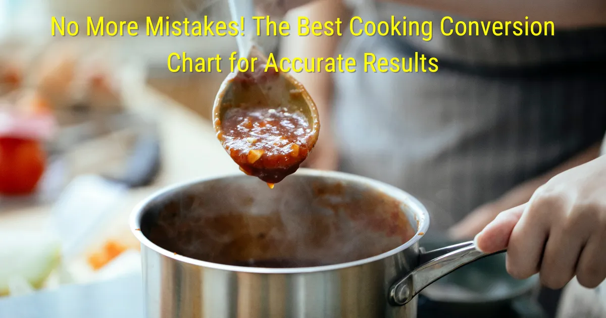 cooking measurements
