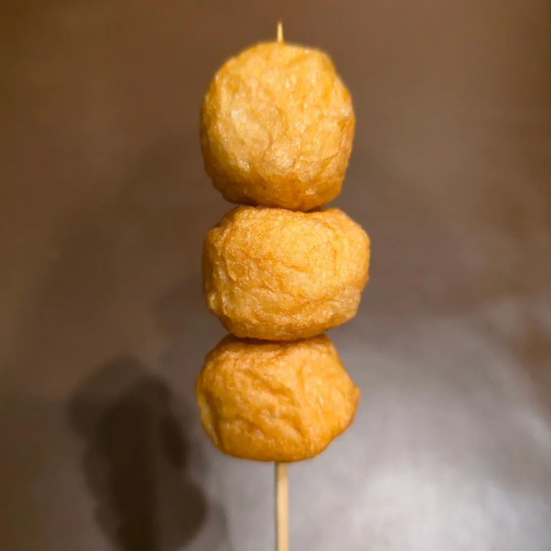 Fish Balls being deep-fried