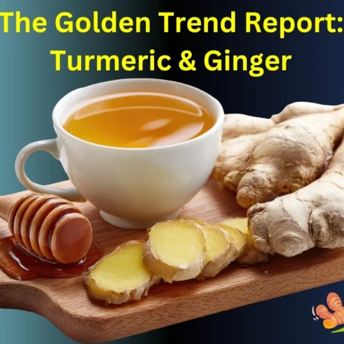 Turmeric and ginger tea